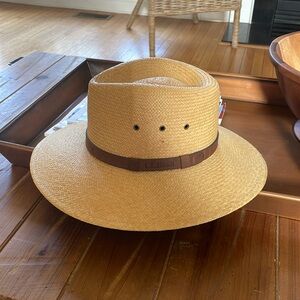 L.L.Bean Vintage 2002 Panama Straw Hat